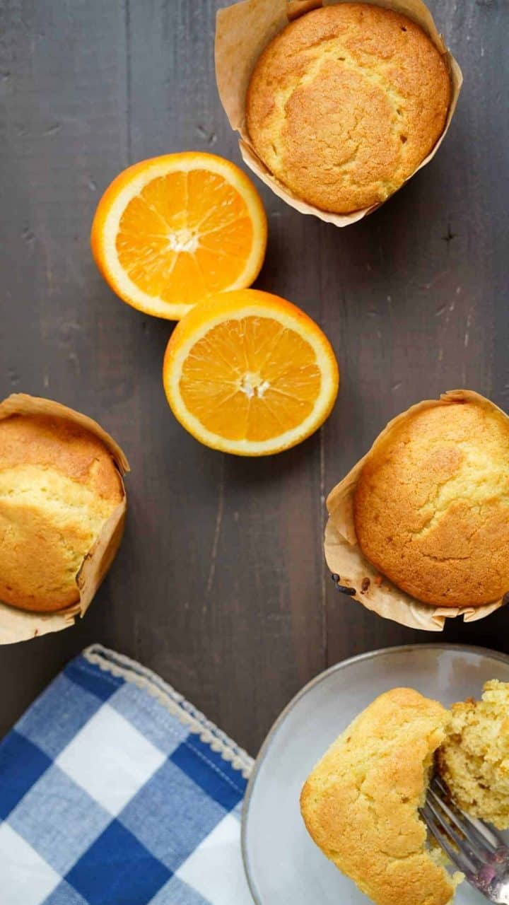 oranges and muffins.