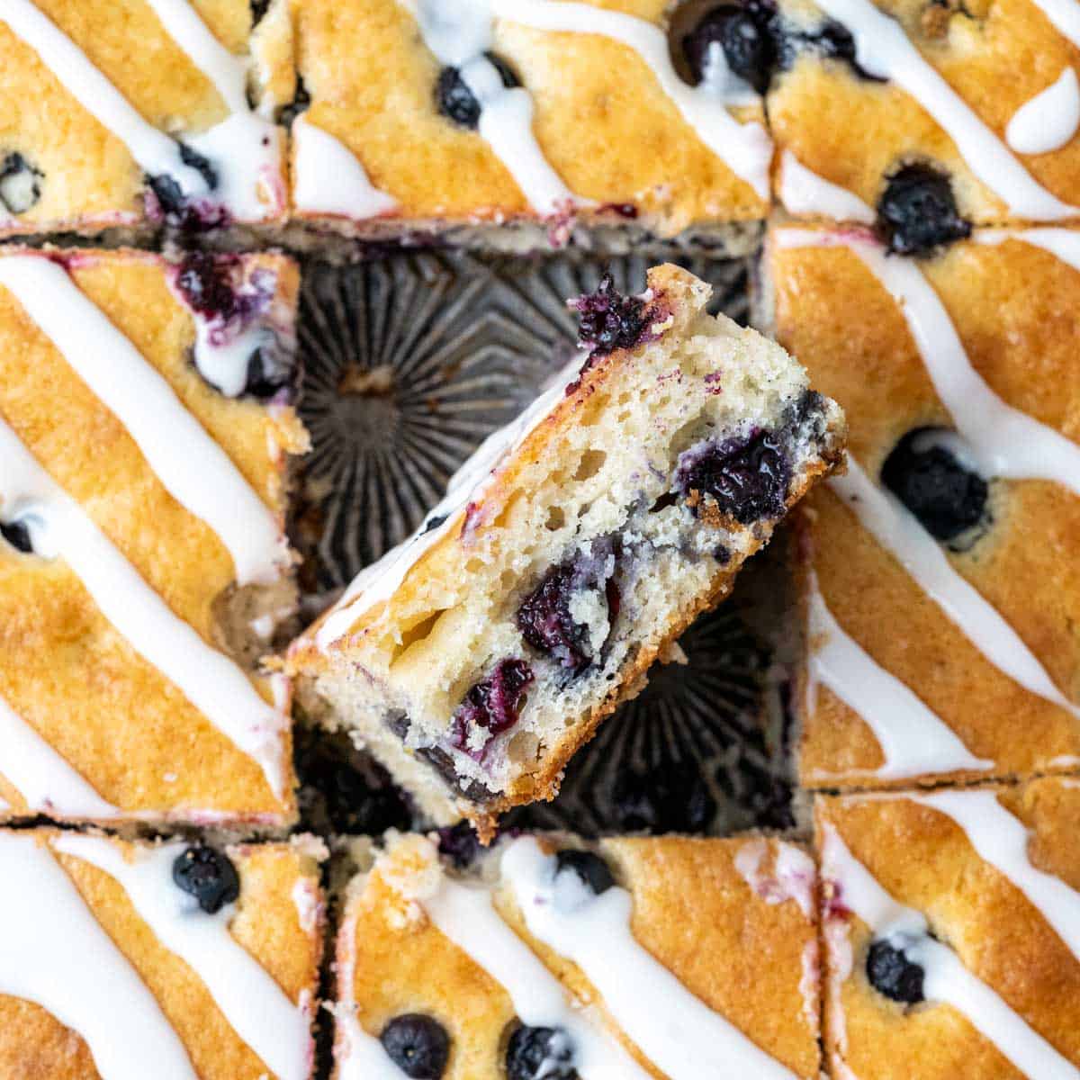 featured image for blueberry cake.